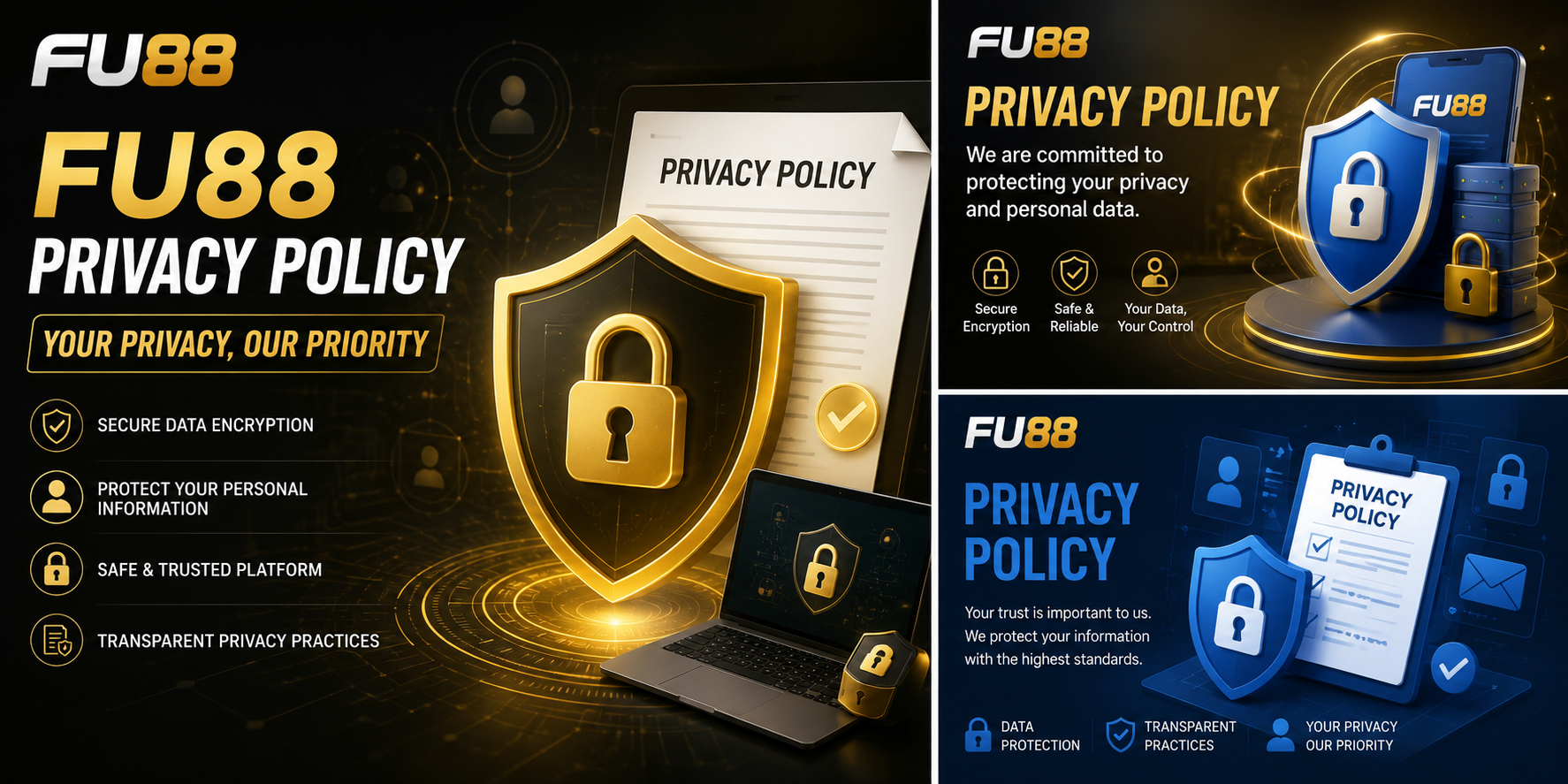 Learn how the FU88 Privacy Policy explains the collection, use, storage and protection of personal information across the platform.